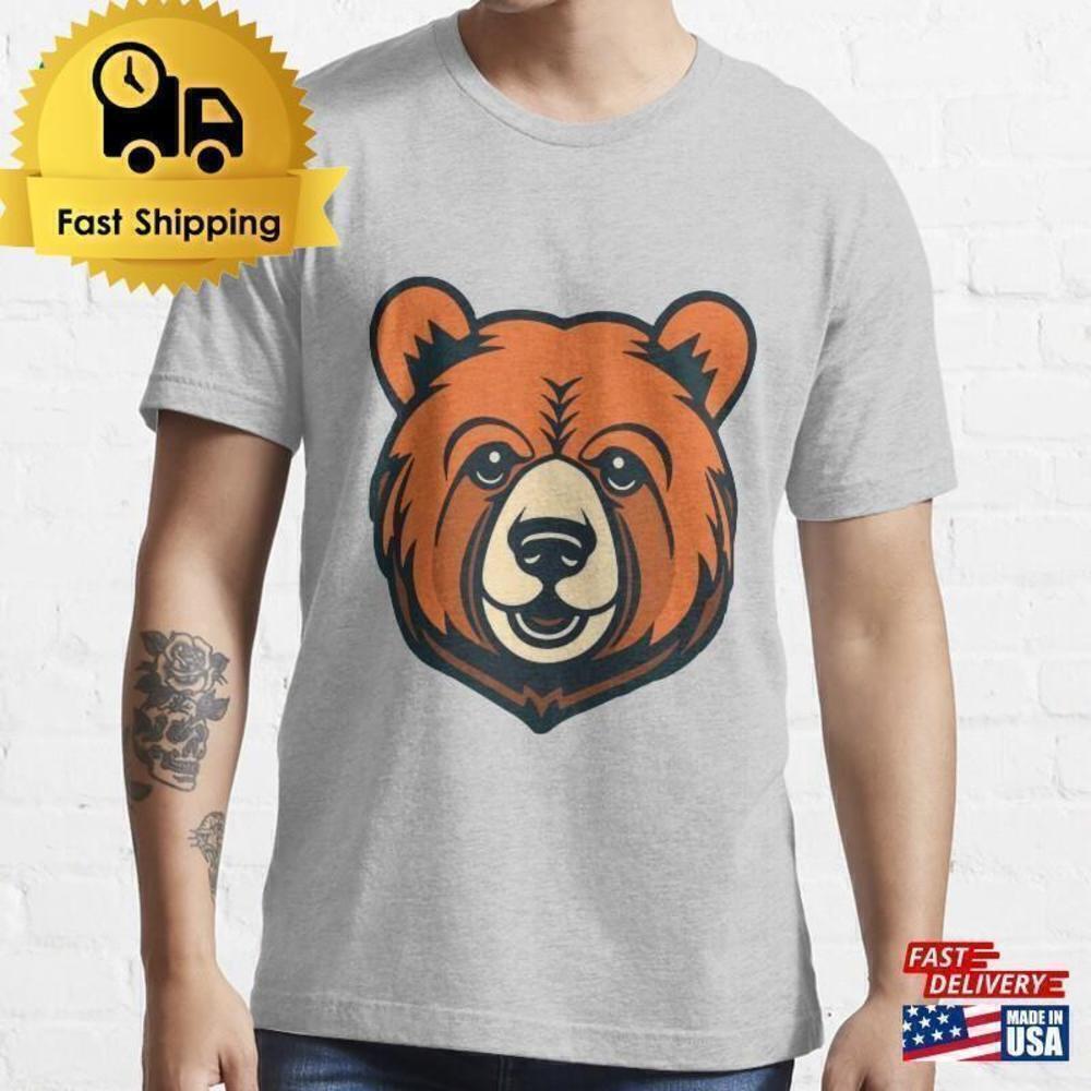 Forest Bear Lord Fantasy Nature Symbolic Art T-Shirt